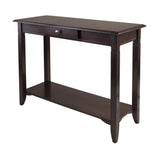 Winsome Nolan 30 x 40 x 15.98-Inch Composite Wood Console Table With Drawer, Cappuccino (40640) Winsome