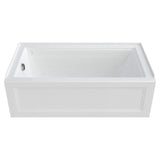 American Standard 2544202.02 Town Square S 60"x32" Bathtub-Left Drain in White American Standard