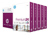 HP Printer Paper | 8.5 x 11 Paper | Premium 24 lb | 5 Ream Case - 2500 Sheets | 100 Bright | Made in USA - FSC Certified | 115300C HP Papers