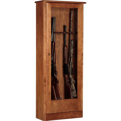 American Furniture Classics Ten Gun Cabinet 724-10 724-10, 10 Gun Cabinet - WoodArtSupply