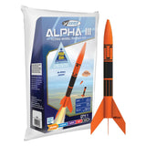 Estes Alpha III,Orange, Black Estes