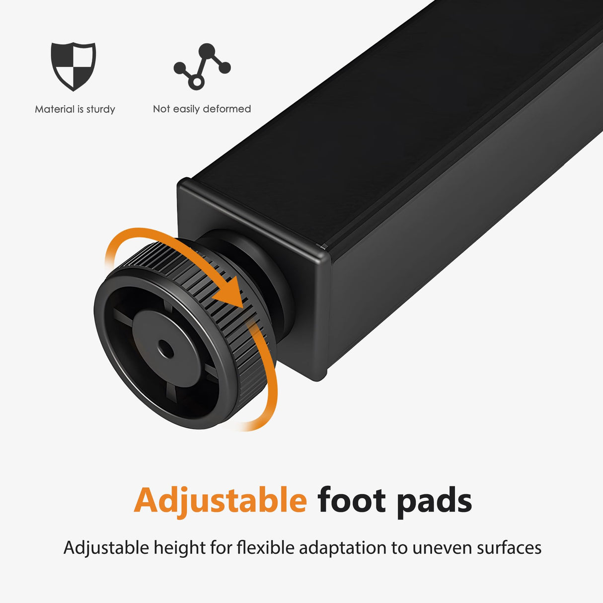 DlandHome Folding Computer Desk 62inches Large No Install Needed Folding Table Workstation for Home Office, Gray and Black Legs AC5FB-160-DCA DlandHome