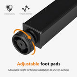 DlandHome Folding Computer Desk 62inches Large No Install Needed Folding Table Workstation for Home Office, Gray and Black Legs AC5FB-160-DCA DlandHome