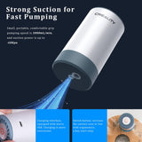 Creality 3D Printer Filament Storage Bags Filament Vacuum Bags, 8 Transparent Sealed Bags with Electric Pump Dust Proof Humidity Resistant Keeping Filament Dry, 40 x 40CM Reusable Vacuum Storage Bags Creality