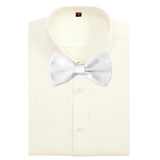 AVANTMEN Men's Bowties Formal Satin Solid - 12 Pack Bow Ties Pre-tied Adjustable Ties for Men Many Colors Option in bulk AVANTMEN