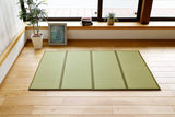 MIINA Japanese Traditional Tatami Mattress, Igusa (Rush Grass) Tatami Mat, Floor Mattress, Japanese Floor Mattress,Japanese Futon, 61"x78" (Queen, Natural) MIINA