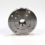 Hurricane Turning Tools, 4" Steel Faceplate For Wood Lathe, 1" x 8 TPI Hurricane Turning Tools