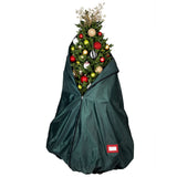 [Upright Tree Storage Bag] - 9 Foot Christmas Tree Storage Bag for Fully Decorated Artificial Trees up to 9 Feet Tall - Keep Your Fake Tree Assembled with Ornaments | Includes Rolling Tree Stand TreeKeeper