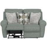 Jackson Furniture Catnapper Green Power Reclining Loveseat with Wood and Metal Frame, Loveseat Recliner Styled as an Elegant Couch Alternative for Living Rooms Jackson Furniture