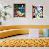 DIYDECORFUN Beach Paint by Numbers Kit for Adults, Moon Beach Paint by Number on Canvas, Frameless DIY Acrylic Landscape Easy Adults' Paint by Number Kits for Home Decor Gift 16x20 Inch DIYDECORFUN