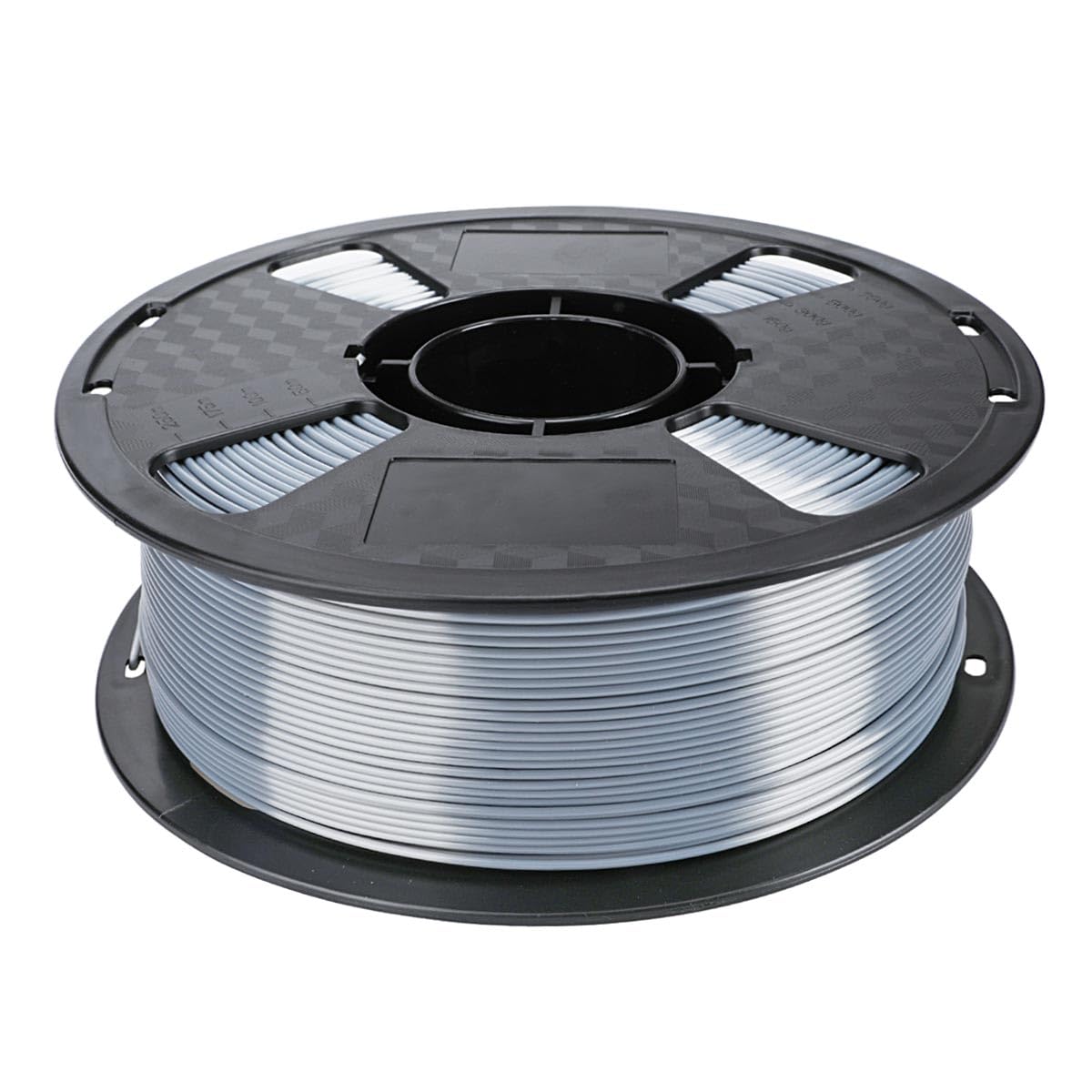 CC3D Silky TPU Filament Silver 1.75mm 1KG 3D Printing Materials FDM TPU Silk Filament for 3D Printer 57D TPU Harder Than 98A Silk TPU Filament CC3D