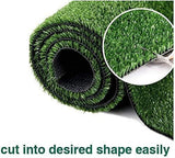 Goasis Lawn Artificial Grass Turf Lawn 5 FT x8 FT(40 Square FT), Realistic Synthetic Grass Mat, Indoor Outdoor Garden Lawn Landscape for Pets,Fake Faux Grass Rug W/ Drainage Holes Goasis Lawn