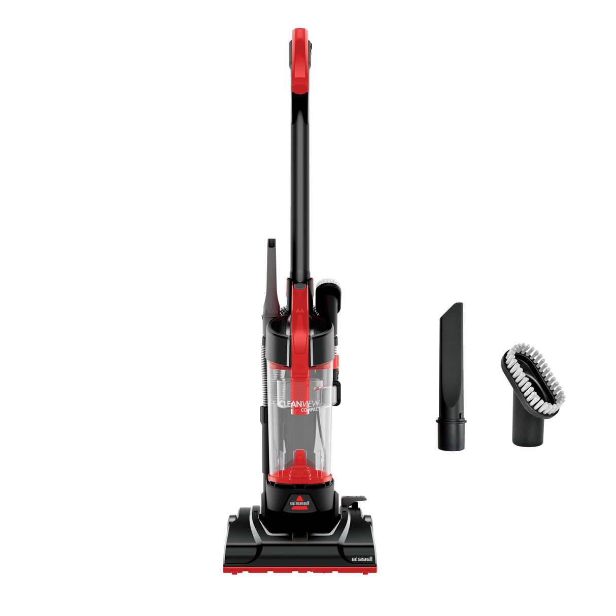 Bissell CleanView Compact Upright Vacuum, Fits in Dorm Rooms & Apartments, Lightweight with Powerful Suction and Removable Extension Wand, 3508 Bissell