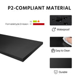 Yaheetech Shoe Storage Cabinet Floor Storage Organizer Wooden Cabinet with 3 Doors Adjustable Shelf for Entryway Living Room Home Office Black Yaheetech