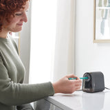 X-ACTO Pencil Sharpener, Mighty Mite Electric Pencil Sharpener, With Pencil Saver®, SafeStart® Motor, Black, 1 Count - Home, Office, School, Teacher Supplies X-Acto