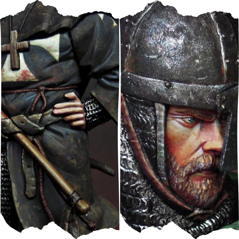 Vallejo - Model Color Medieval Colors Set | Modeling Acrylic Paints | 16 Bottles x 18 ml (0.60 fl.oz.) Vallejo