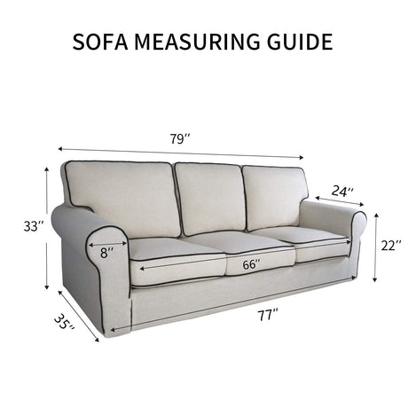 PureFit Super Stretch Sofa Slipcover – Spandex Non Slip Soft Couch Sofa Cover, Washable Furniture Protector with Non Skid Foam and Elastic Bottom for Kids, Pets （Sofa, Dark Gray） PureFit