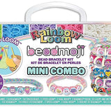 Rainbow Loom: Beadmoji Mini Combo - DIY Rubber Band & Bead Bracelet Kit - Includes 1800 Bands & 260 Beads, Design & Create, Ages 7+ Rainbow Loom