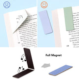 UpUDo 12 Pack Magnetic Bookmark, Book Marker Clip for Teachers, Students, Book Lovers, Printing on 2 Side UpUDo
