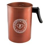 Hearts & Crafts Candle Pots, 64oz - Candle Wax Melting Pot - Aluminum Candle Making Pouring Pot for 4lb. Melted Wax, Copper Color - Best for Candles, Arts & Crafts, and More Hearts & Crafts