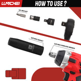 LLNDEI 3/8”Drive Impact Socket Set,Standard SAE(5/16 to 3/4-Inch) Metric Size(8-22mm), 95 Piece, CR-V Steel Deep&Shallow Kit, Adapters, Ratchet Handle, Screwdriver Bit Set, Spark Plug Socket, 6 Point LLNDEI