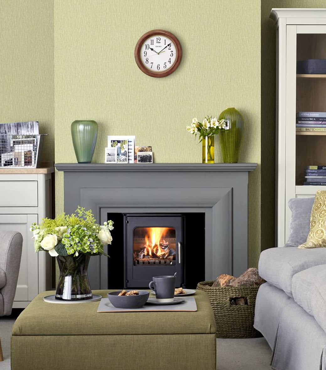 SEIKO 12 Inch Round Wood Classic Wall Clock, White,Brown Seiko