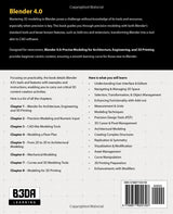 Blender 4.0: Precise Modeling for Architecture, Engineering, and 3D Printing WoodArtSupply