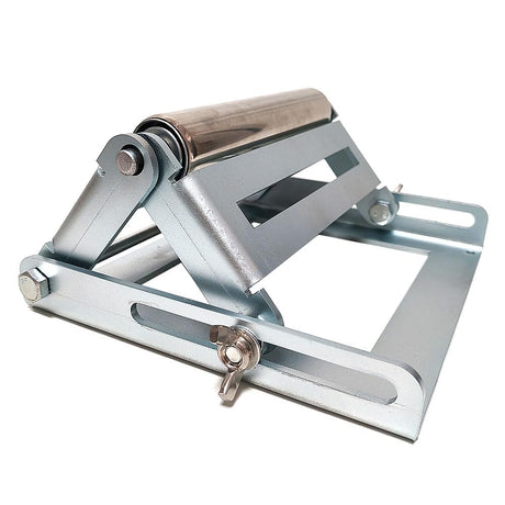 Adjustable Miter Saw Roller Stand, Adjustable Cutting Machine Support Frame, Roller Stand for Woodworking. 280 Lbs Capacity and Height Adjustment From 2.3 Inches To 5.3 Inches WUXIANCILANG