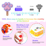 Meland Fuse Beads Kit - 11,000 pcs 36 Color Beads for Craft for Girls Age 5-12 Year Old,5MM Melty Beads Set Including 5 Pegboards, Ironing Paper & Chain Accessories Iron Beads Christmas Birthday Gift Meland