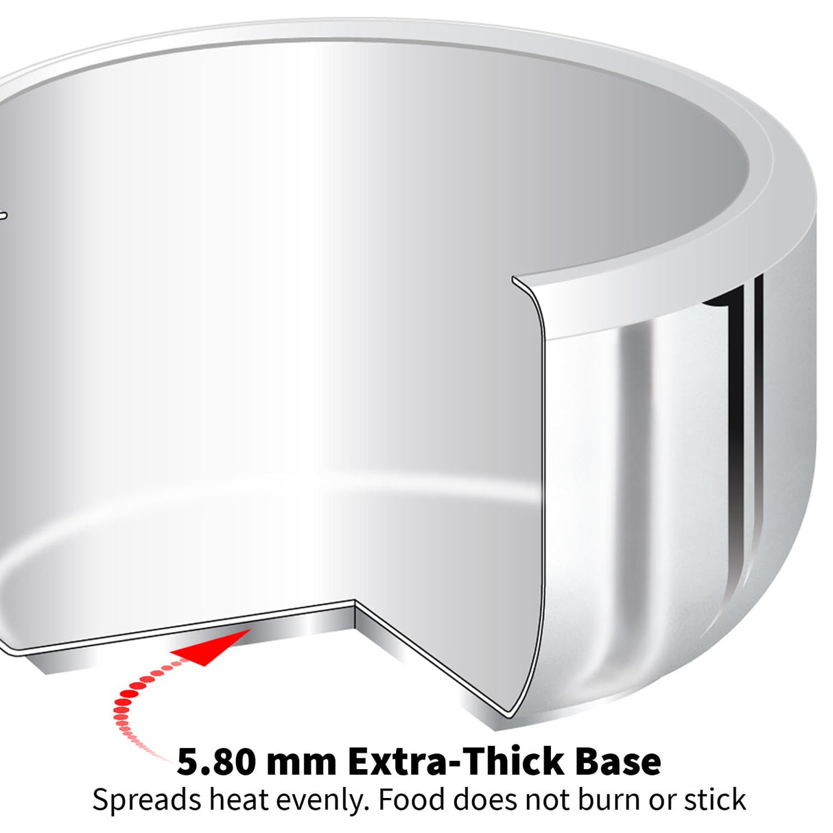 Hawkins 1.5 Litre Pressure Cooker, Stainless Steel Inner Lid Cooker, Induction Cooker, Small Cooker, Silver (HSS15) HAWKINS