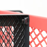 AZBESTPRO Power Tool Organizer Wall Mount Heavy Duty, 3 Tier 4 Drill Holder 17 Inch, Tool Holder and Storage Rack for Garage Organization (Red) AZBESTPRO