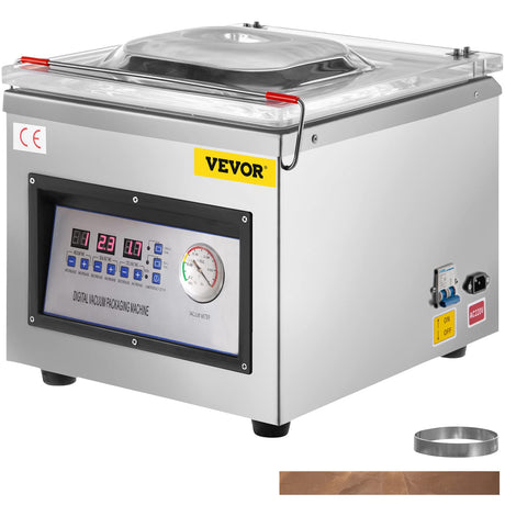 VEVOR Chamber Vacuum Sealer DZ-260C Kitchen Food Chamber Vacuum Sealer, 110V Packaging Machine Sealer for Food Saver, Home, Commercial Using VEVOR