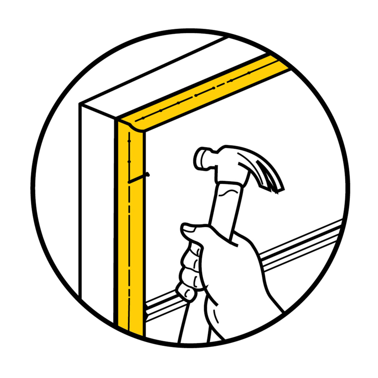 M-D Building Products 03822 30ft. Durable Garage Door Seal & Weather Stripping Insulation Kit - Keeps Dust and Moisture Out, Easy Installation for Top and Sides M-D Building Products