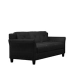 Lifestyle Solutions Harrington Sofa in Black LifeStyle Solutions