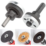 Eyech Drill Angle Grinder Adapter, 6mm &10mm Arbor Mandrel Adaptor with 2 Spanner Wrench and 3 Set Flange Nut Parts Set, Electric Drill Conversion Angle Grinder Connecting Rod Kit Eyech