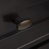 SIMPLIHOME Warm Shaker SOLID WOOD 24 Inch Wide Transitional Bedside Nightstand Table in Hickory Brown, For the Living Room and Bedroom SIMPLIHOME