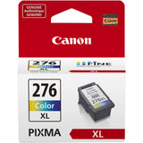 Canon PG-275 XL BlackHigh Capacity ink cartridge (4981C001) and CL-276 XL Color High Capacity Ink Cartridge (4987C001) - Retail Packaging (2 Items) Canon