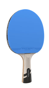 PRO SPIN Ping Pong Paddles - Professional Level Table Tennis Rackets with Carbon Fiber for Superior Control | 7-Ply Blade, Premium Rubber, 2.0mm Sponge | Includes Protector Case (Blue (1-Pack)) PRO SPIN