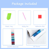 IPISSOI 5D Diamond Painting Kits for Adults Kids, London Bridge England DIY Full Drill Diamond Art Kits Art Crafts Gifts as Home Wall Decor 30 x 40 CM IPISSOI