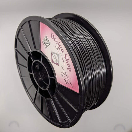 3D Printer Filament 1.75mm Black ABS - 1kg (2.2 lbs) 100% USA Design Shop