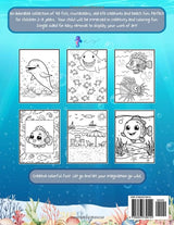 Water & Beach Fun Coloring Book (Moonlighting Books) WoodArtSupply