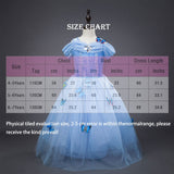 QooGoo Girls Princess Costume Dress LED Light up Fancy Dresses Up Cosplay Party Dress Red Butterfly Pink(Rose Red, 4-5T) QooGoo