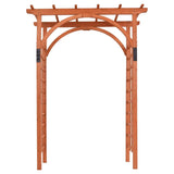 EnjoyShop Premium Outdoor Wooden Cedar Arbor Arch Pergola Trellis Wood Garden Yard Lattice EnjoyShop