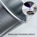 AGLARY Candle Making Pouring Pot, Double Boiler Aluminum Candle Wax Melting Pitcher，Holds for 4 Pounds Wax，with Heat-Resistant Handle and Dripless Pouring Spout,Wax melt containers，3L… AGLARY