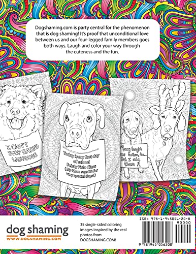 Dog Shaming: The Official Adult Coloring Book