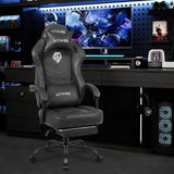 Gaming Chair for Adults, Big and Tall Gamer Chairs with Footrest and Lumbar Support, Height Adjustable Reclining Heavy Duty Computer Chair for Gaming Room, Living Room and Office SITMOD