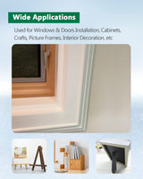 meite 23 Gauge Pin Nails, 1-3/16-Inch Micro Headless Pins for Pin Nailer - Copper Plated Pins Nails for Nail Gun, Ideal for Fine Woodworking and Trim Work (10,000 PCS) meite