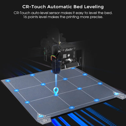 2024 New Version Creality Ender 3 S1 Pro with 200mm/s Printing Speed, Sprite Direct Extruder CR Touch Auto Leveling 300℃ High-Temp Printing, Dual Z-axis Screw Printing Size 8.66x8.66x10.63 in - WoodArtSupply