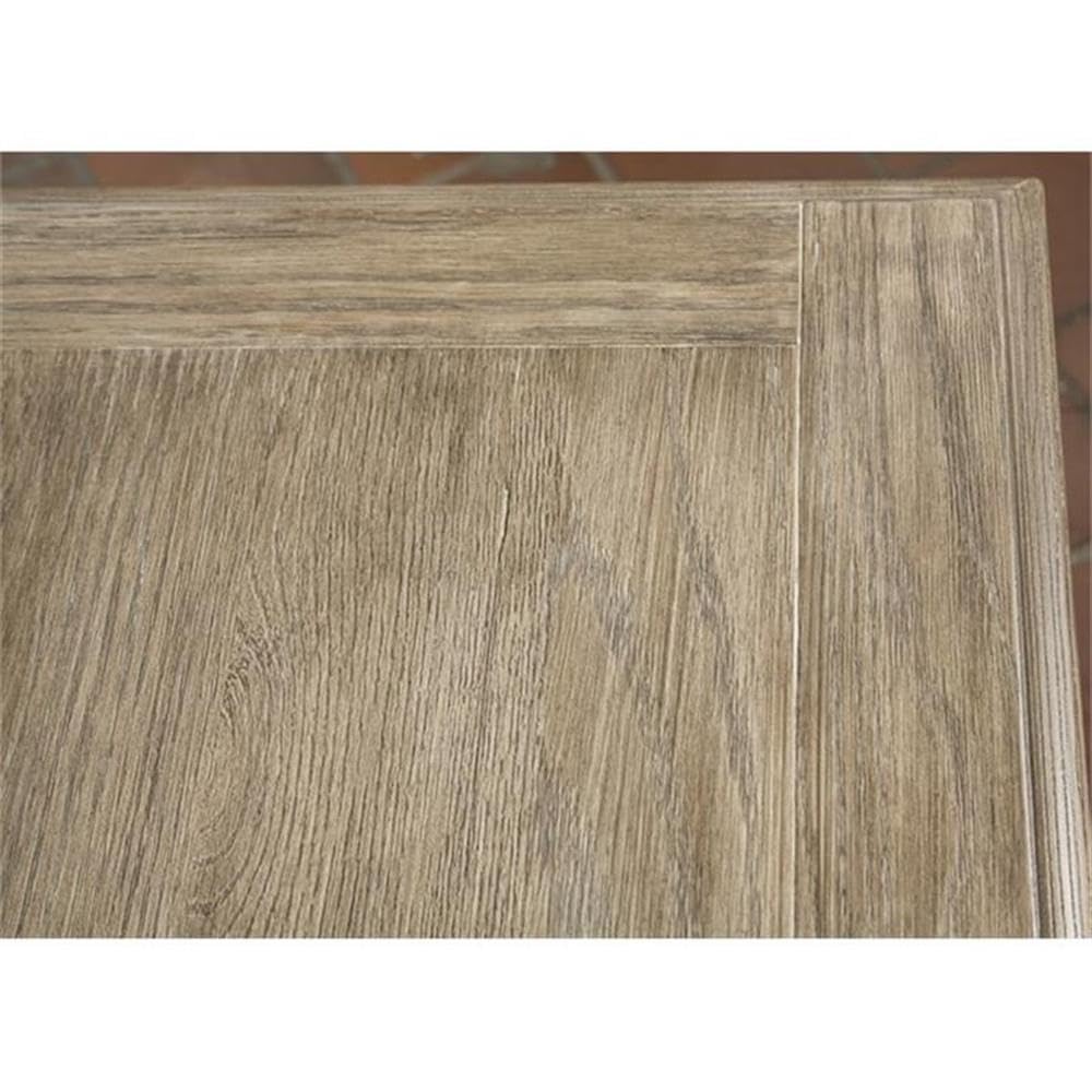 BOWERY HILL Contemporary 4-Drawer Storage Solid Wood Coffee Table in Natural for Living Room, 28" D x 48" W x 20" H BOWERY HILL