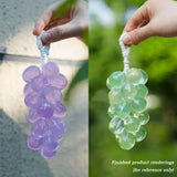 DIY Grape Soap Making Kit for Beginners, Complete Handmade Craft Set with Molds, Jute Rope, Mica Powder, Natural Soap Base & Tools Home Decor, Gift Ready CASADE11